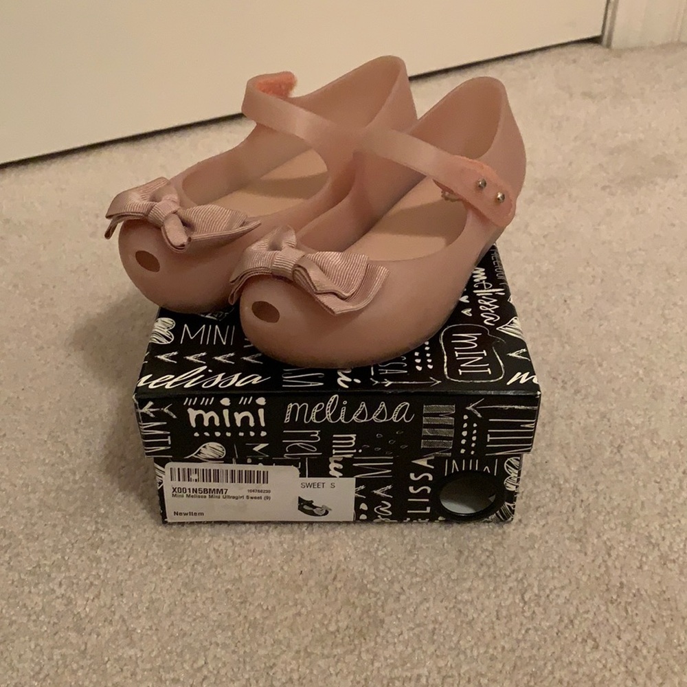 Mini Melissa Toddler Girls Mini Ultragirl Sweet Flat size 9